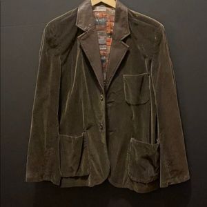 Italian Velvet cord vintage sport coat.